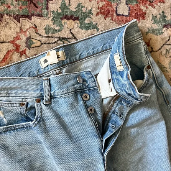 Madewell Low Slung Baggy Cuffed Jeans - Picture 3 of 6